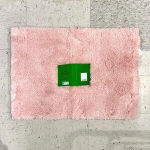 Kate Spade Pink 17 x 24 Bath Rug Mat Soft Fuzzy Plush Shower Non Slip Pastel